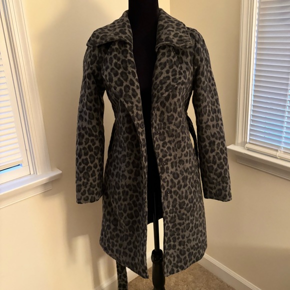 A New Day Leopard Trench Coat - Picture 3 of 7